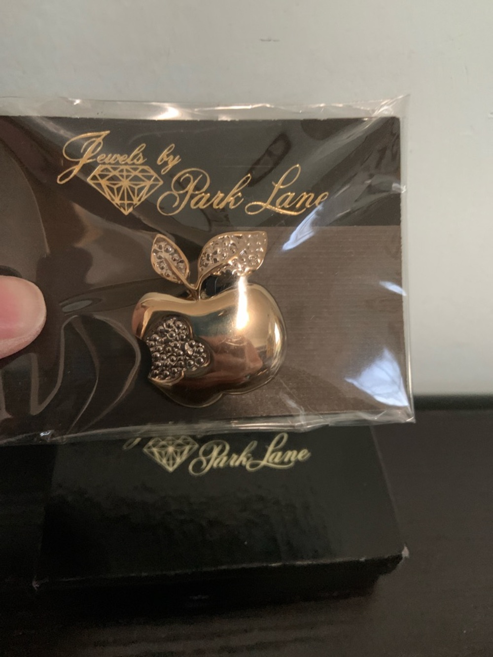 Apple Brooch by Park Lane